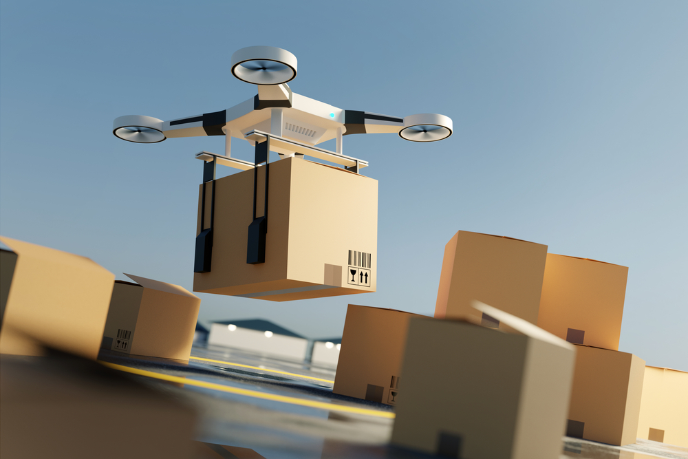 Launch of drone deliveries