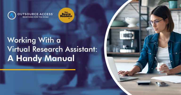 Working With a Virtual Research Assistant: A Handy Manual